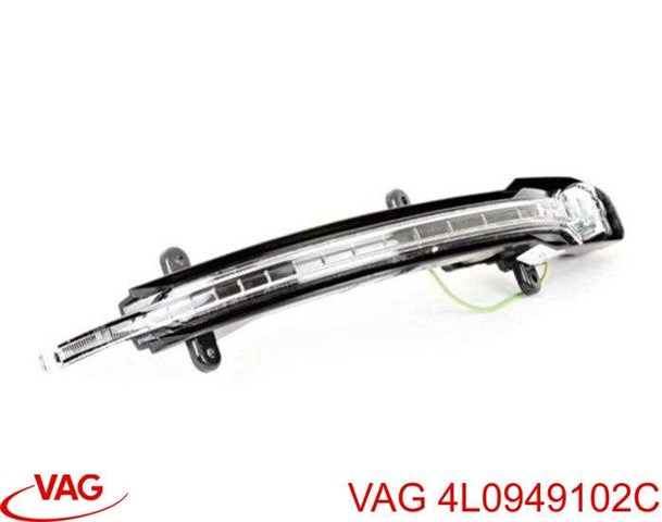 4L0949102C VAG luz intermitente de retrovisor exterior derecho