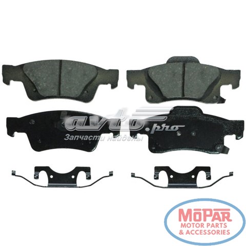 Pastillas de freno traseras ZD1498 Wagner