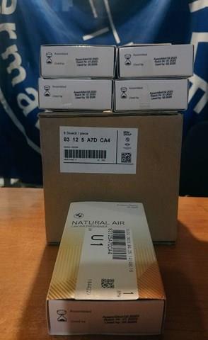 Aromatizante para tablero 83125A7DCA4 BMW