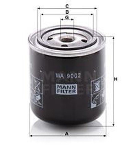 Filtro del sistema de refrigeración T217992 Ford