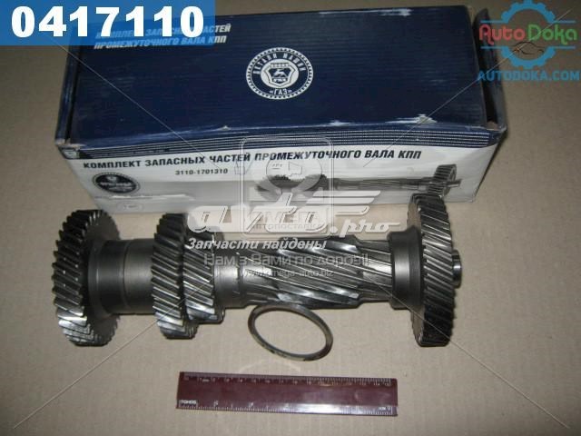 3110-1701310 GAZ eje intermedio de la caja de cambios