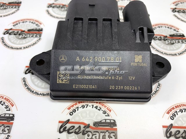 A642900780180 Mercedes Relé de bujías incandescentes