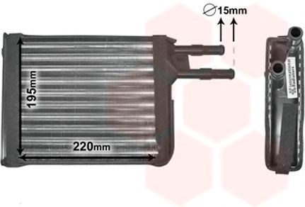 Comprar 9006128 VAN Wezel Radiador calefacción