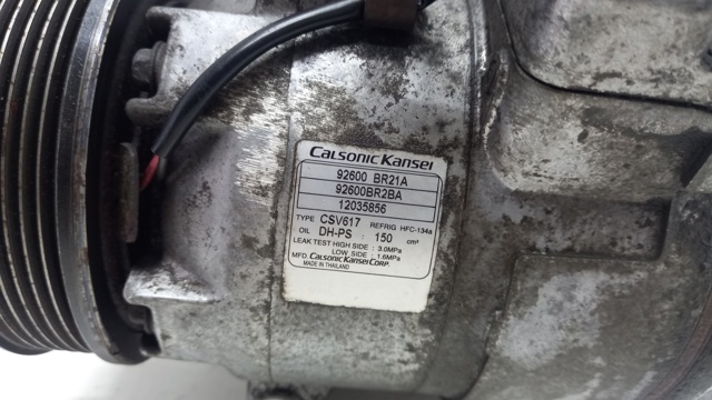 92600BR21A Nissan compresor de aire acondicionado