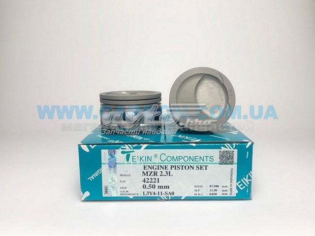 Juego De Piston Para Motor, 2da reparación (+ 0,50) Mazda CX-7 Sport 