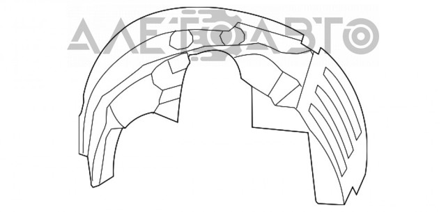 Comprar FP2407388 FPS Paso de rueda delantero derecho