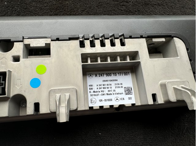 Pantalla multifunción Mercedes A2479001517 precio, desde 499,85 EUR
