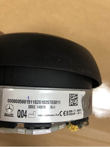 0008605801 Mercedes Airbag de volante