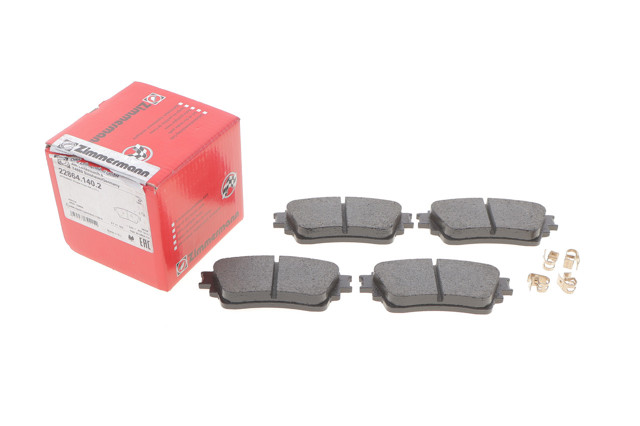 Pastillas de freno traseras 228641402 Zimmermann