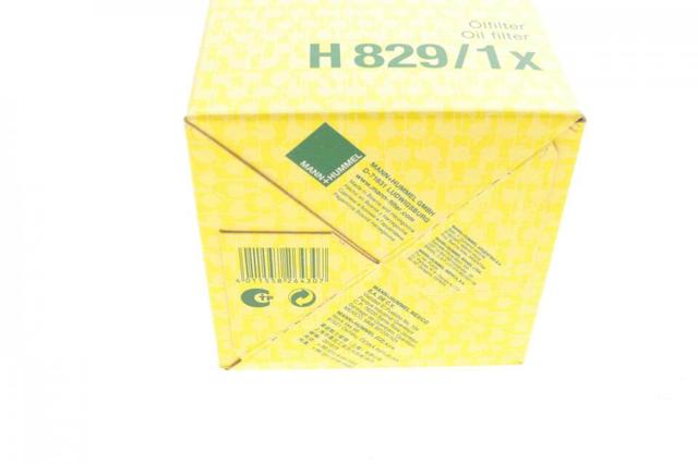 Filtro de aceite H8291X Mann-Filter