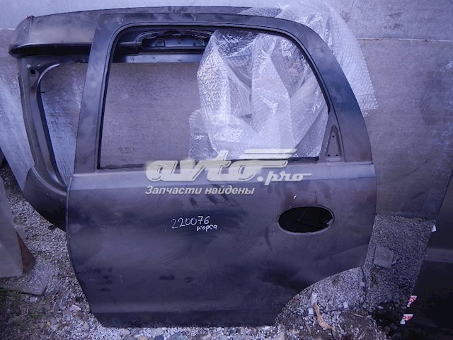 13114690 Opel puerta trasera izquierda