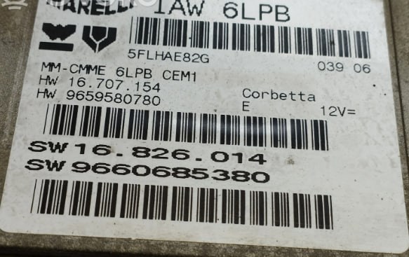  Peugeot/Citroen 9659580780 precio, desde 143,75 EUR