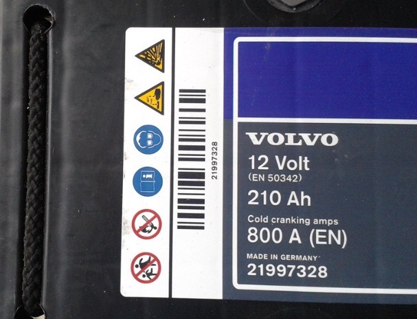 Batería de arranque VOLVO 21997328