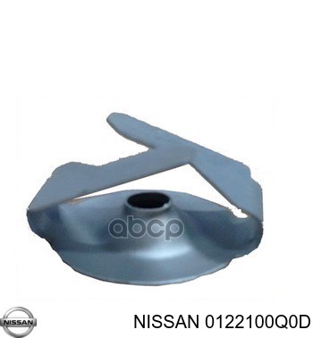 0122100Q0D Nissan clip de protección inferior