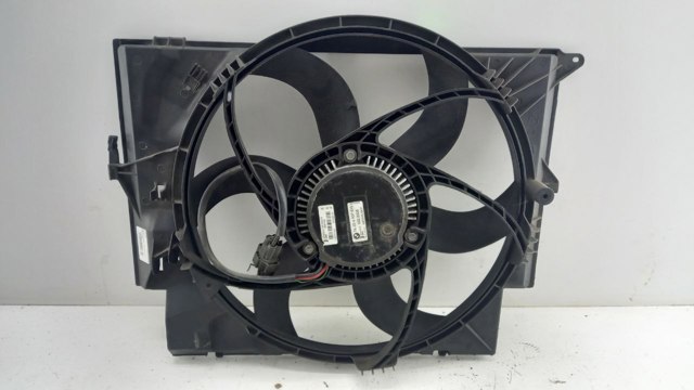 17427788906 BMW difusor de radiador, ventilador de refrigeración, condensador del aire acondicionado, completo con motor y rodete