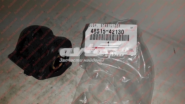 Soporte de estabilizador delantero izquierdo TOYOTA 4881542130