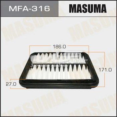 MFA316 Masuma filtro de aire