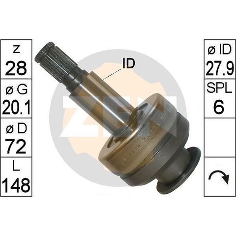 Motor de arranque ZEN ZN1810