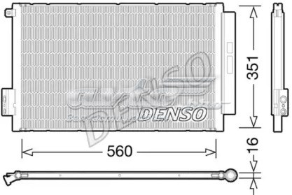 Condensador aire acondicionado NISSENS 940396