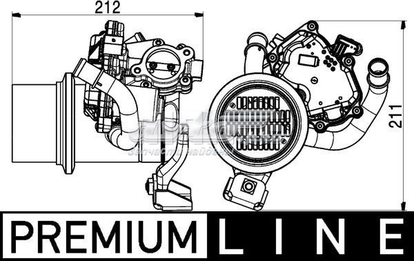 14000 Mahle Original pistón completo para 1 cilindro, std