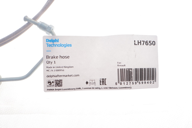 Tubo de freno trasero izquierdo Delphi LH7650 precio, desde 24,43 EUR