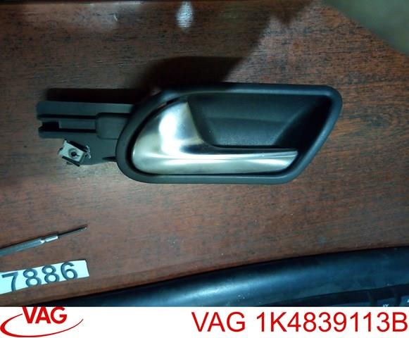 Manecilla de puerta, equipamiento habitáculo, trasera izquierda Volkswagen Golf 5 (1K1)