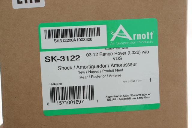 SK-3122 Arnott amortiguador trasero