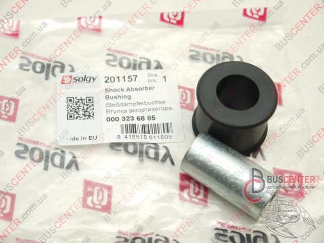 Silentblock amortiguador trasero 201157 Solgy