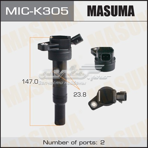 Bobina de encendido Masuma MICK305