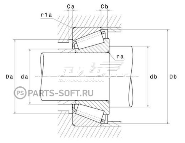 Comprar HR30206J NSK Cojinete del eje intermedio de la caja de cambios