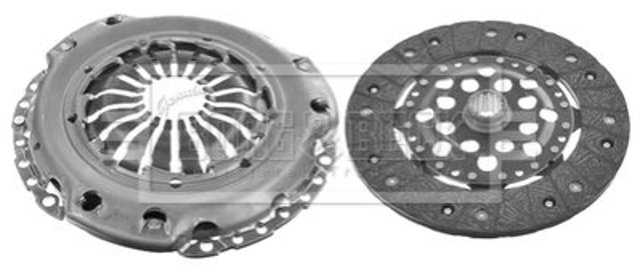 HK2114 Borg&beck kit de embrague (3 partes)