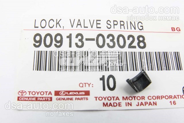 Cono Chaveta De Sujecion De Valvula TOYOTA 9091303028