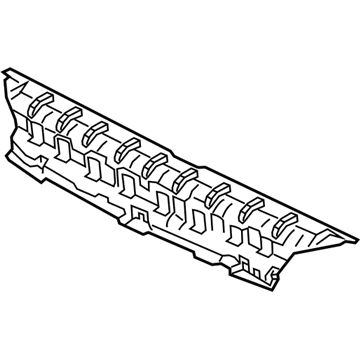 86360J9000 Hyundai/Kia cubierta de soporte para difusor de radiador, superior