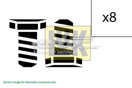 Perno de volante de inercia 411022710 LUK