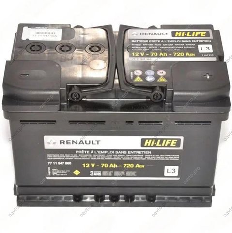 Batería Renault (RVI) 7711947965