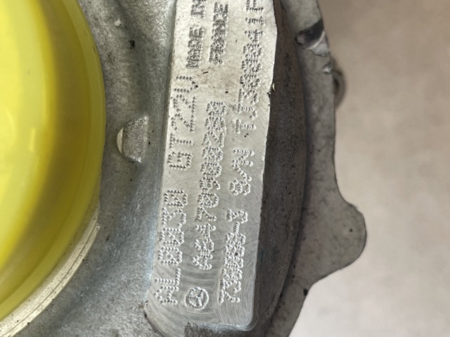 A6470900280 Mercedes Turbo para motor