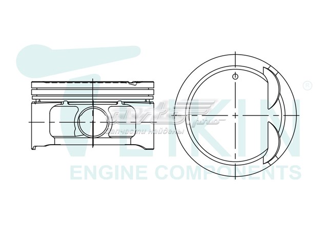 45139STD Teikin juego de piston para motor, std