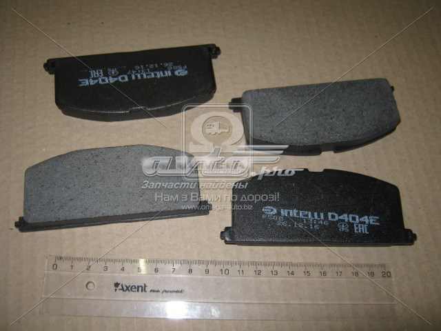 Pastillas de freno delanteras Intelli D404E