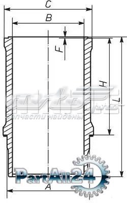 Camisa del cilindro Mahle Original 209WN2201 precio, desde 104,36 EUR