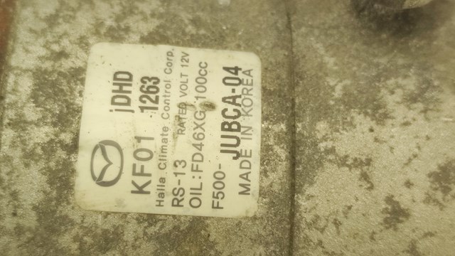 KF0161450A Mazda Compresor climatizador