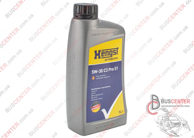 Aceite de motor HENGST 637800000