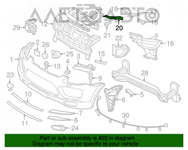 Soporte, faro principal delantero derecho Porsche Cayenne 2 (92A)