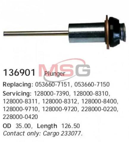 136901 Cargo Solenoide arranque