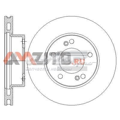 SD3041 Sangsin freno de disco delantero