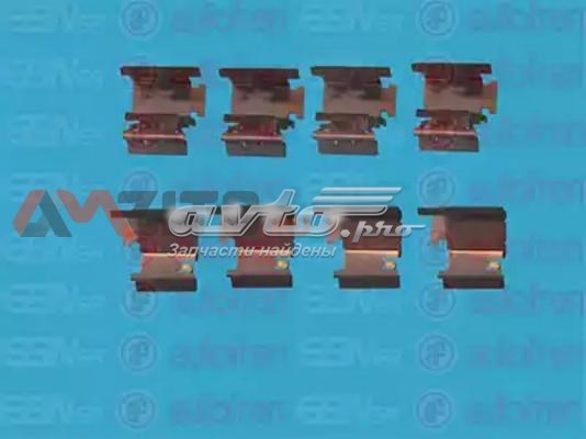 D42343A Autofren conjunto de muelles almohadilla discos delanteros