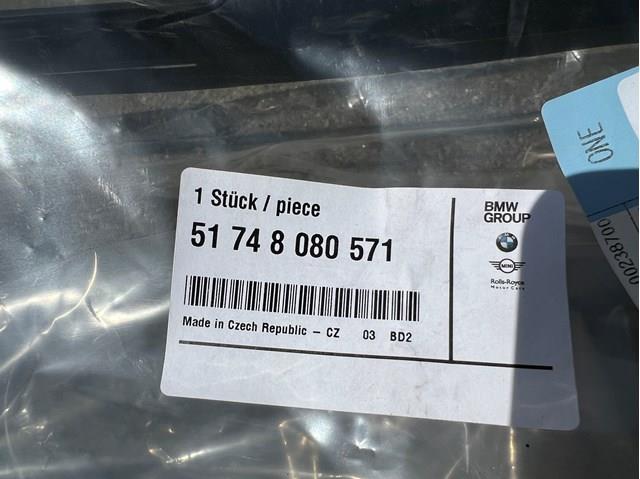 Deflector de aire inferior del radiador 51748080571 BMW