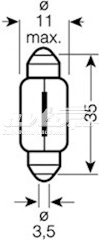 Bombilla OSRAM 6418ULT02B