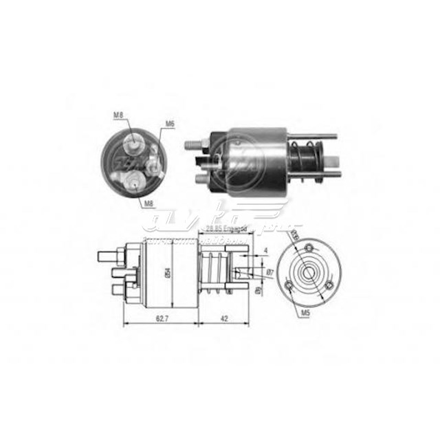 ZM3395 ZM interruptor magnético, estárter