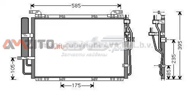 HY5091D AVA condensador aire acondicionado