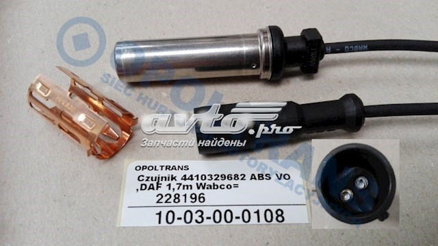 Sensor ABS 4410329682 Wabco